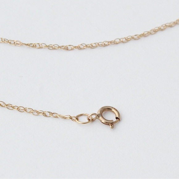 Vintage 10K Yellow Gold Necklace Chain by Heng Ngai Thin Delicate Cable 18.5” - Picture 3 of 5